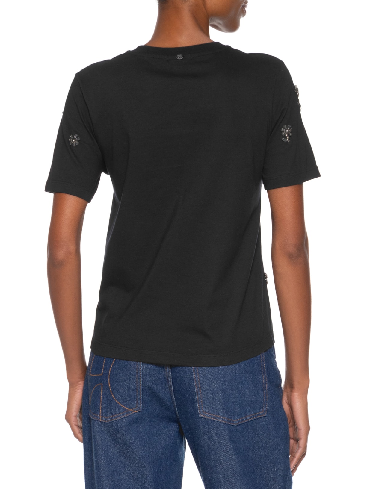 Camiseta Feminina Vivis Preto Bo.bô