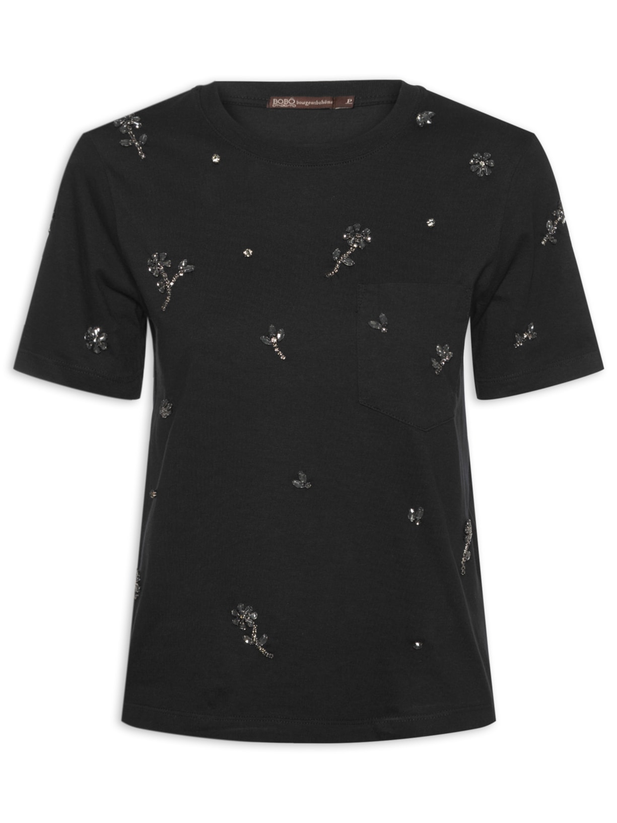 Camiseta Feminina Vivis - Preto