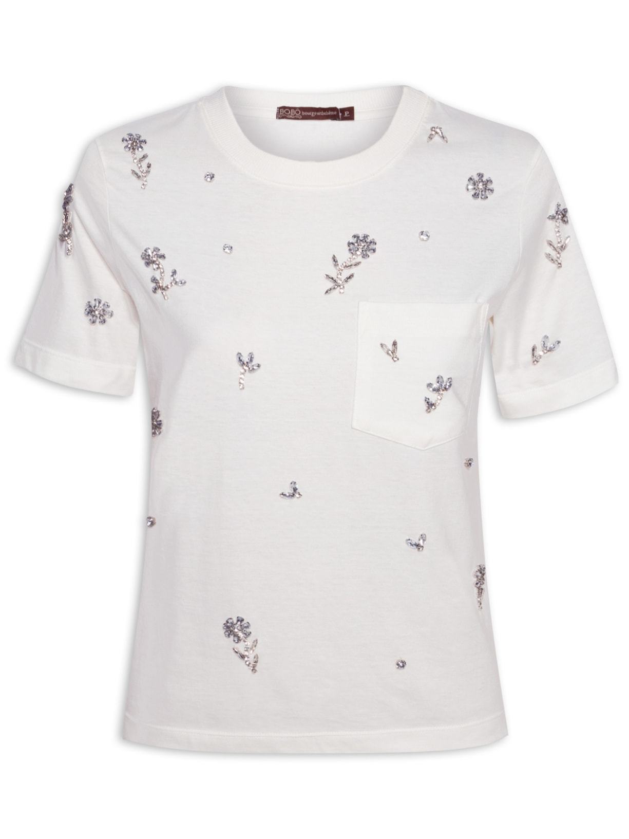 Camiseta Feminina Vivs - Off White