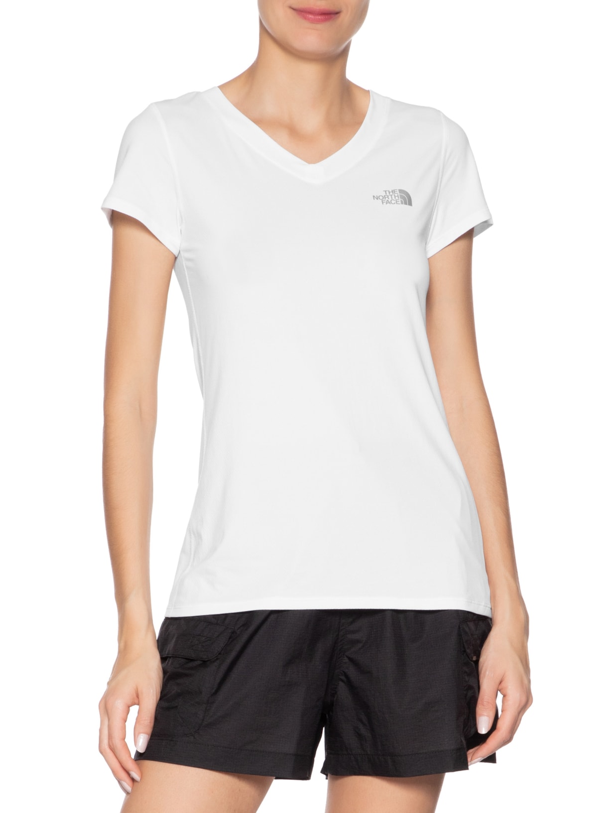 Camiseta Feminina W Hyper Tee S/S Neck Branco The North Face