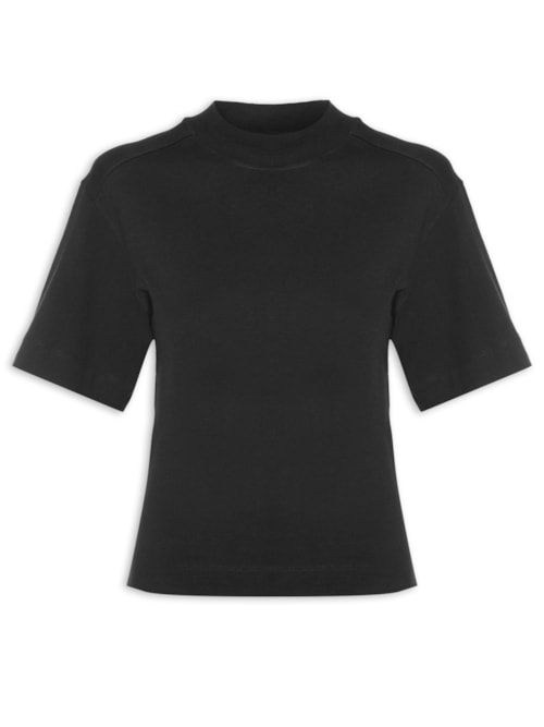 Camiseta Feminina Waist - Preto