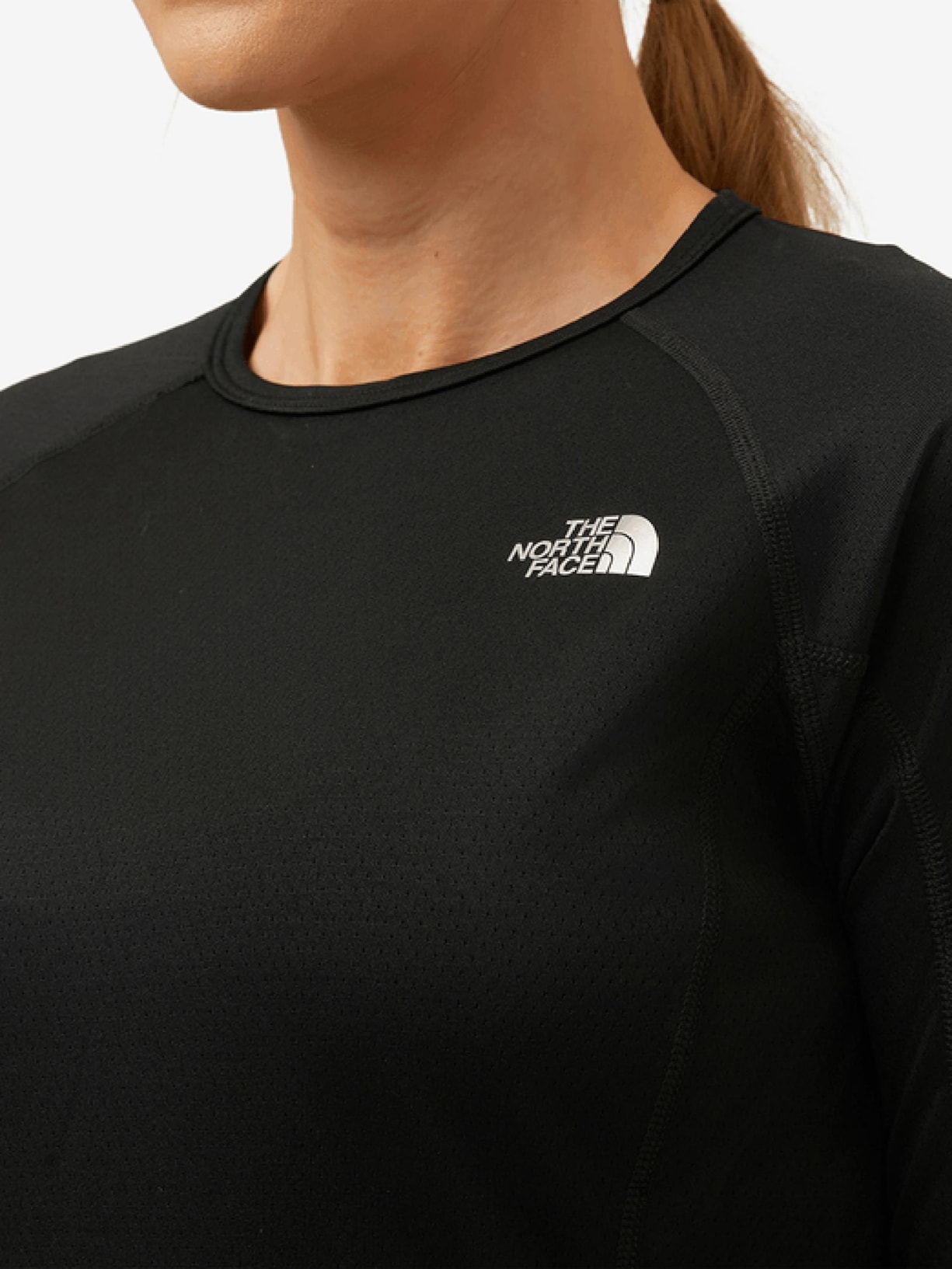 Camiseta Feminina Warm Crew Neck HGR Preto The North Face