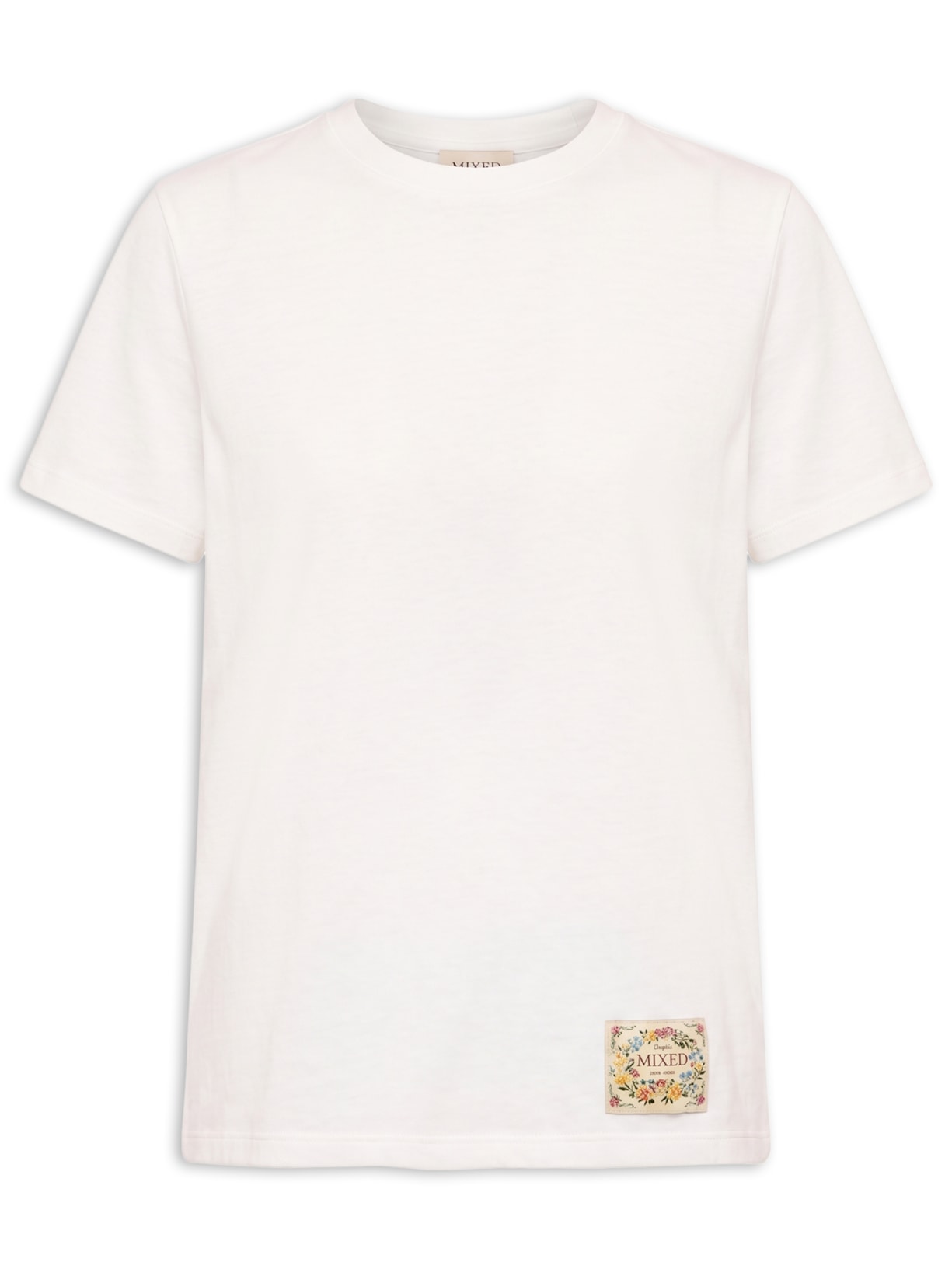 Camiseta Feminina Wish V27 Branco Mixed