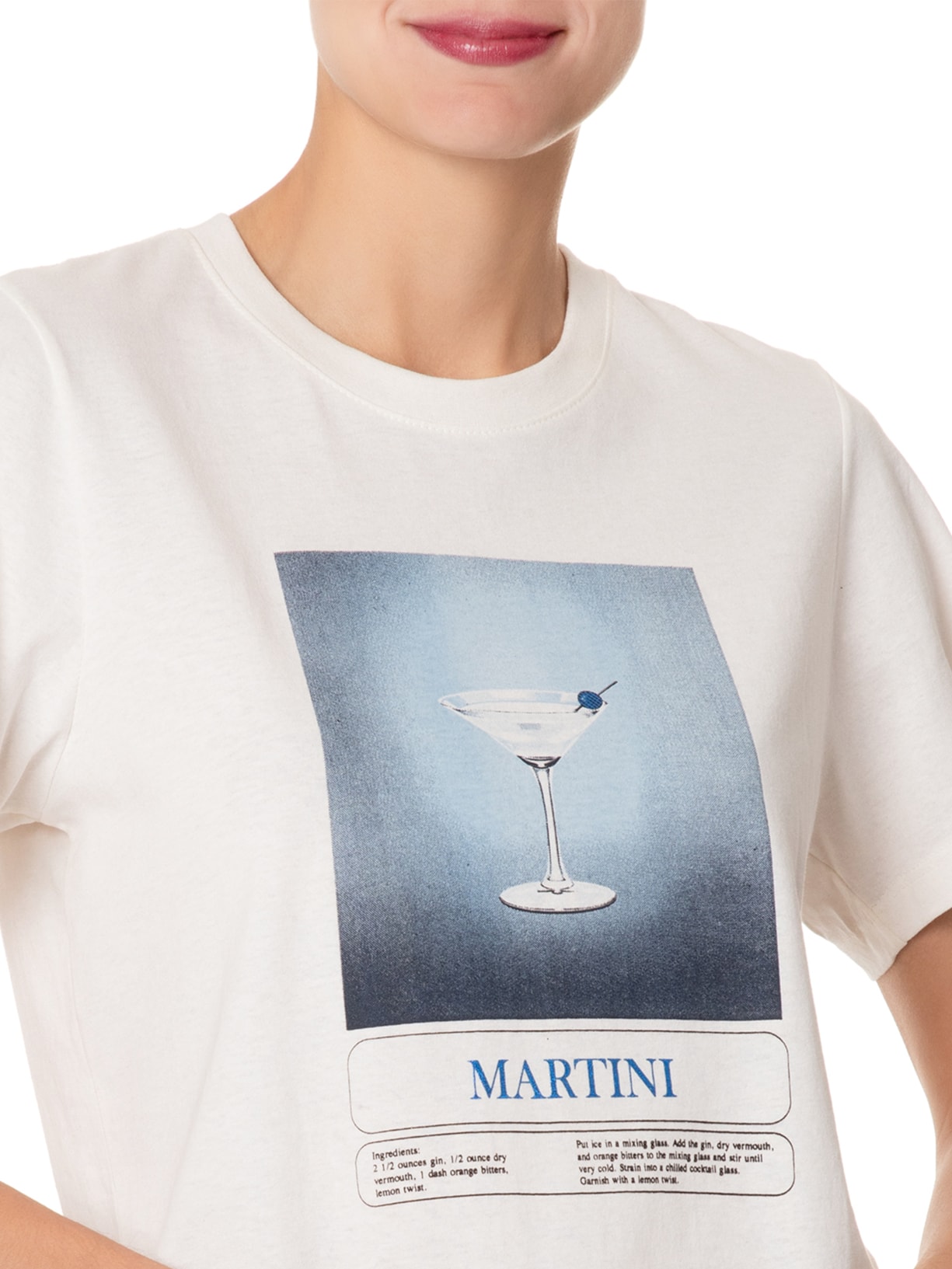 Camiseta Feminina Zaira Off White Iorane