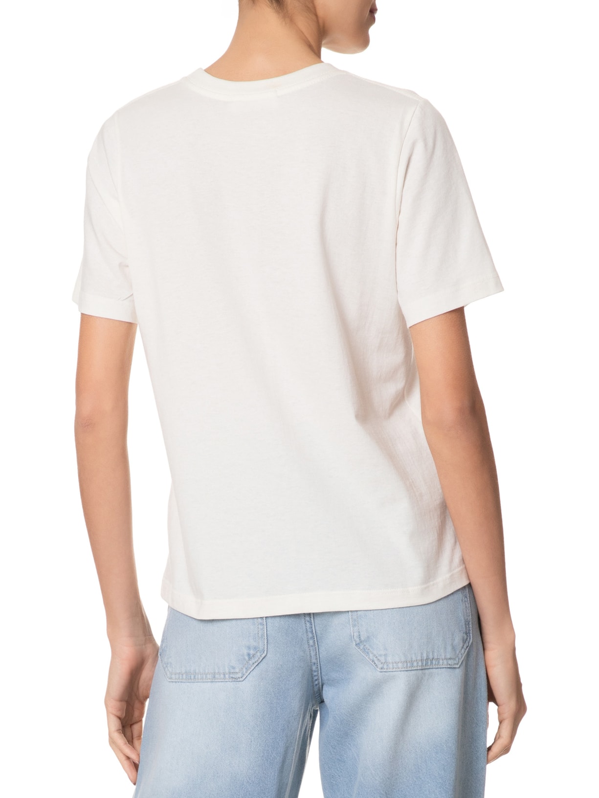 Camiseta Feminina Zaira Off White Iorane