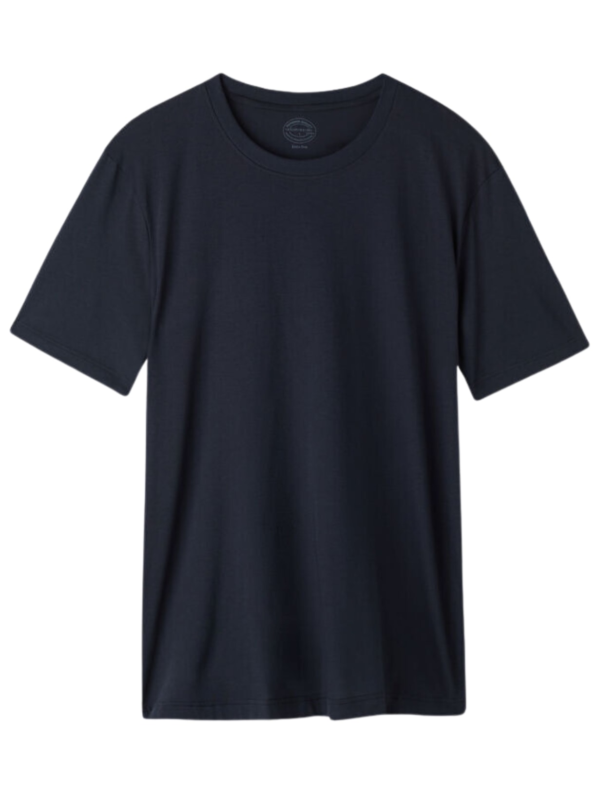 Camiseta Fit Em Algodão Supima Extrafino - Azul