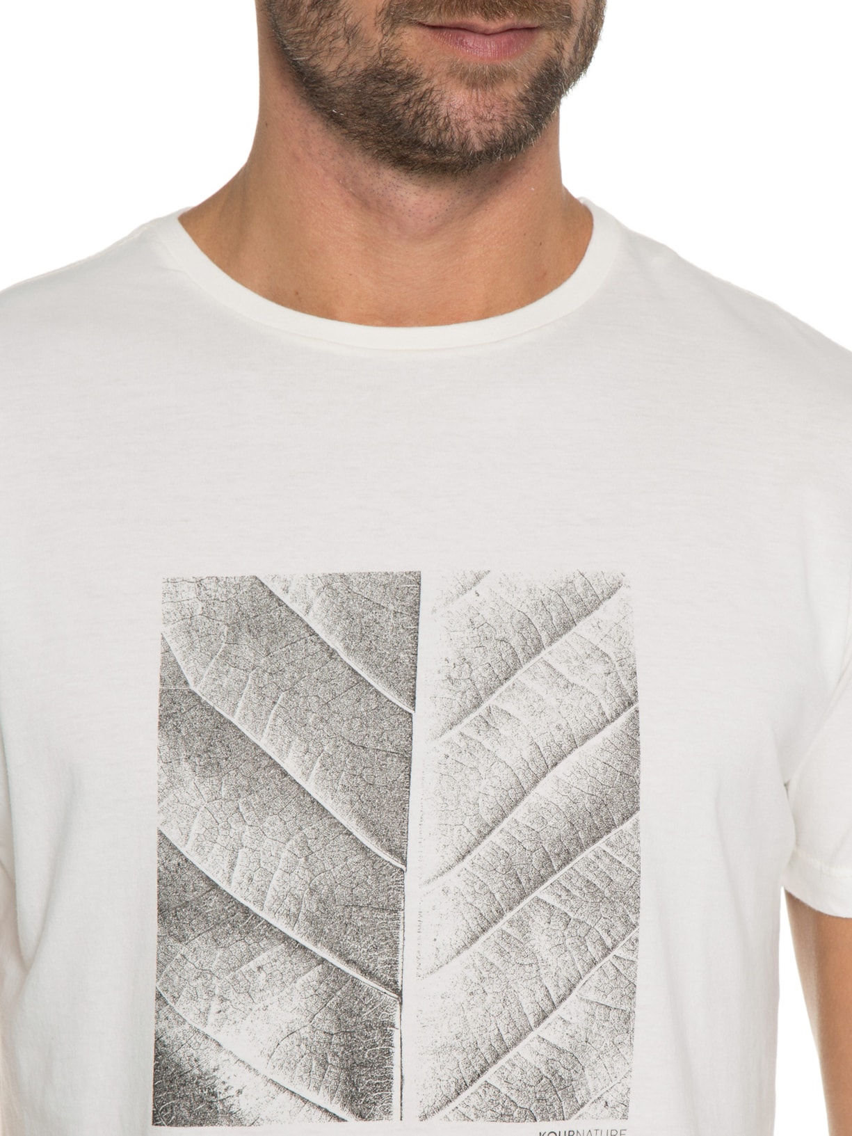 Camiseta Folha Zoom Off White Kour
