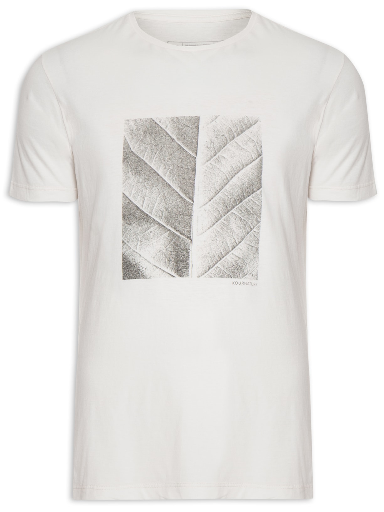 Camiseta Folha Zoom Off White Kour