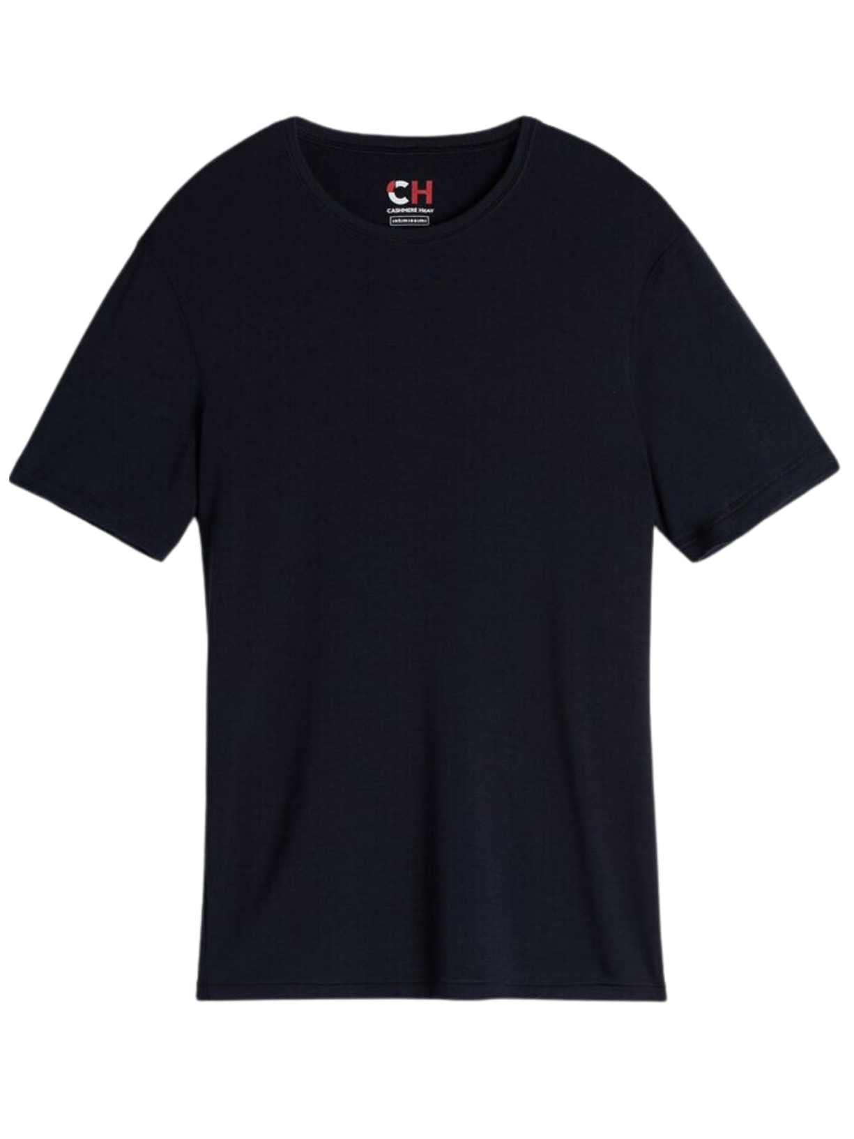 Camiseta Lisa De Modal Cashmere - Azul