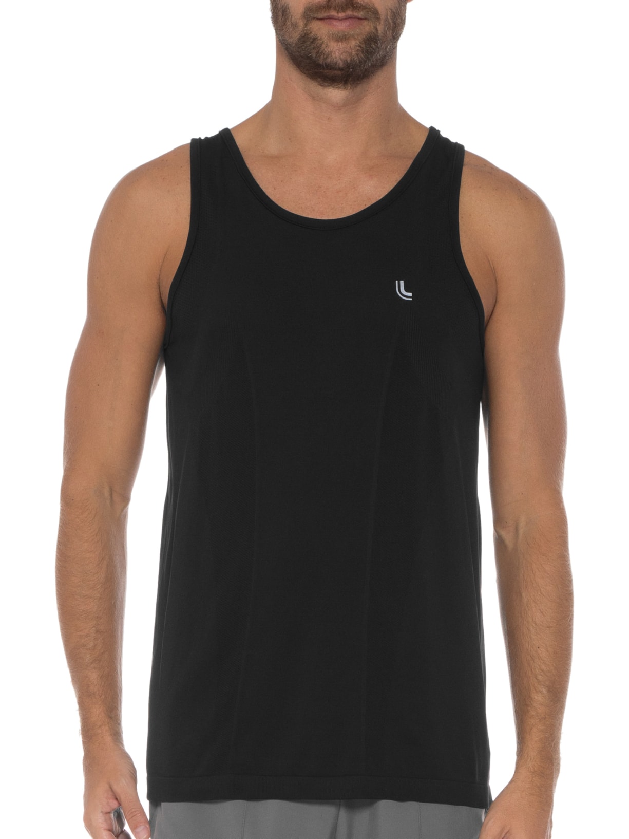 Camiseta Lupo Am Regata Preto Lupo