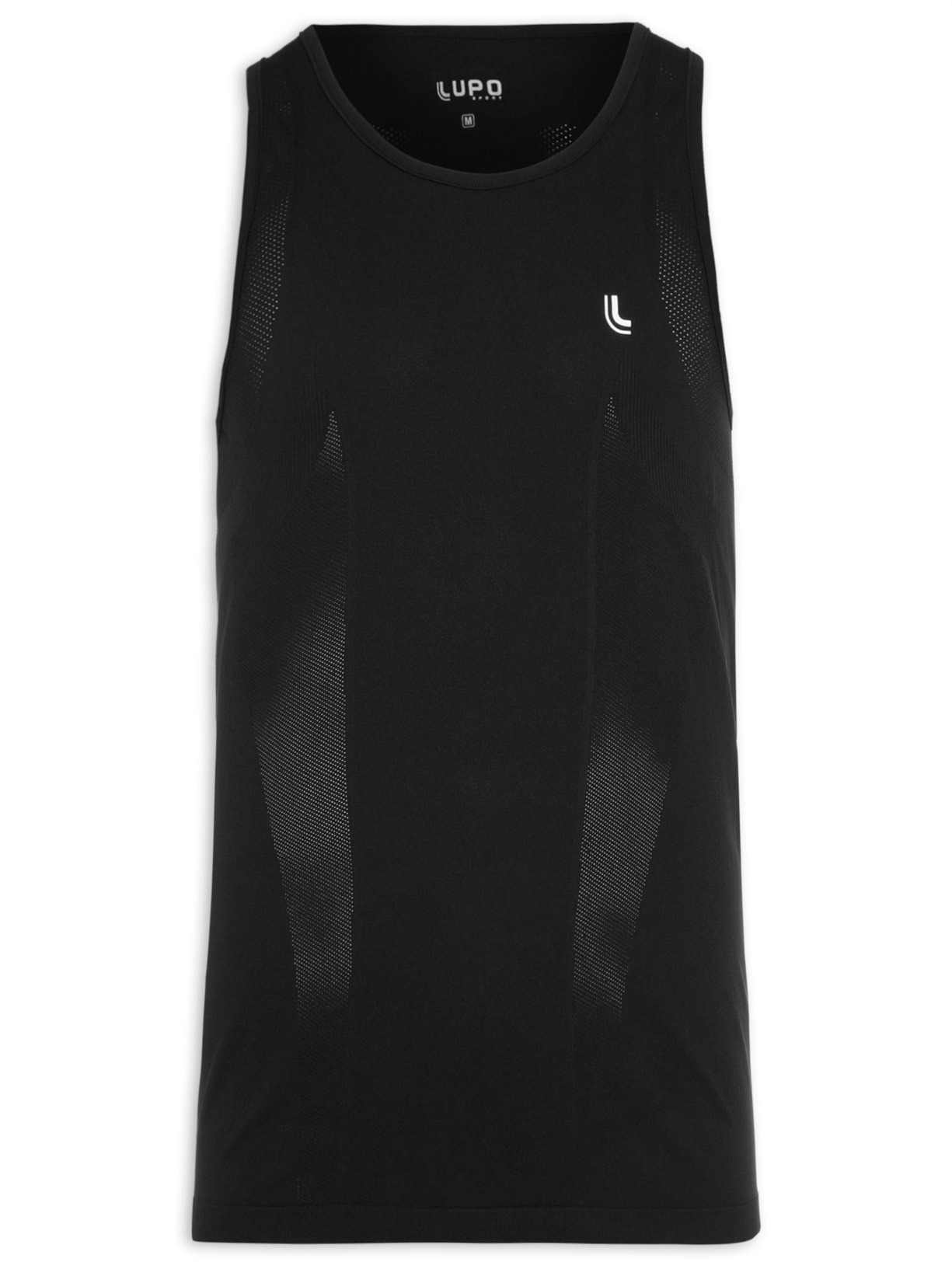 Camiseta Lupo Am Regata Preto Lupo