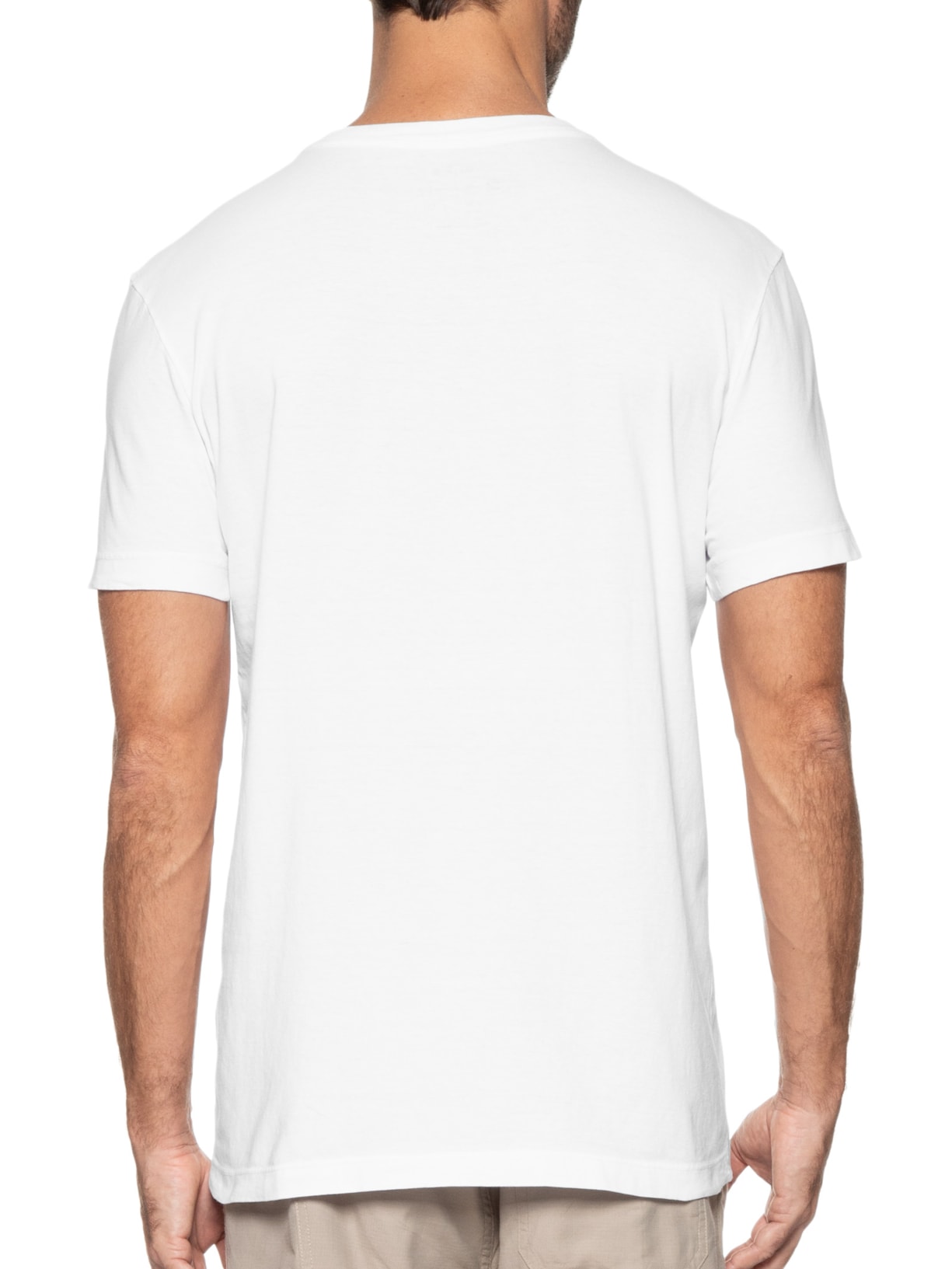 Camiseta Maculino Stone Minimal Rio Branco Osklen