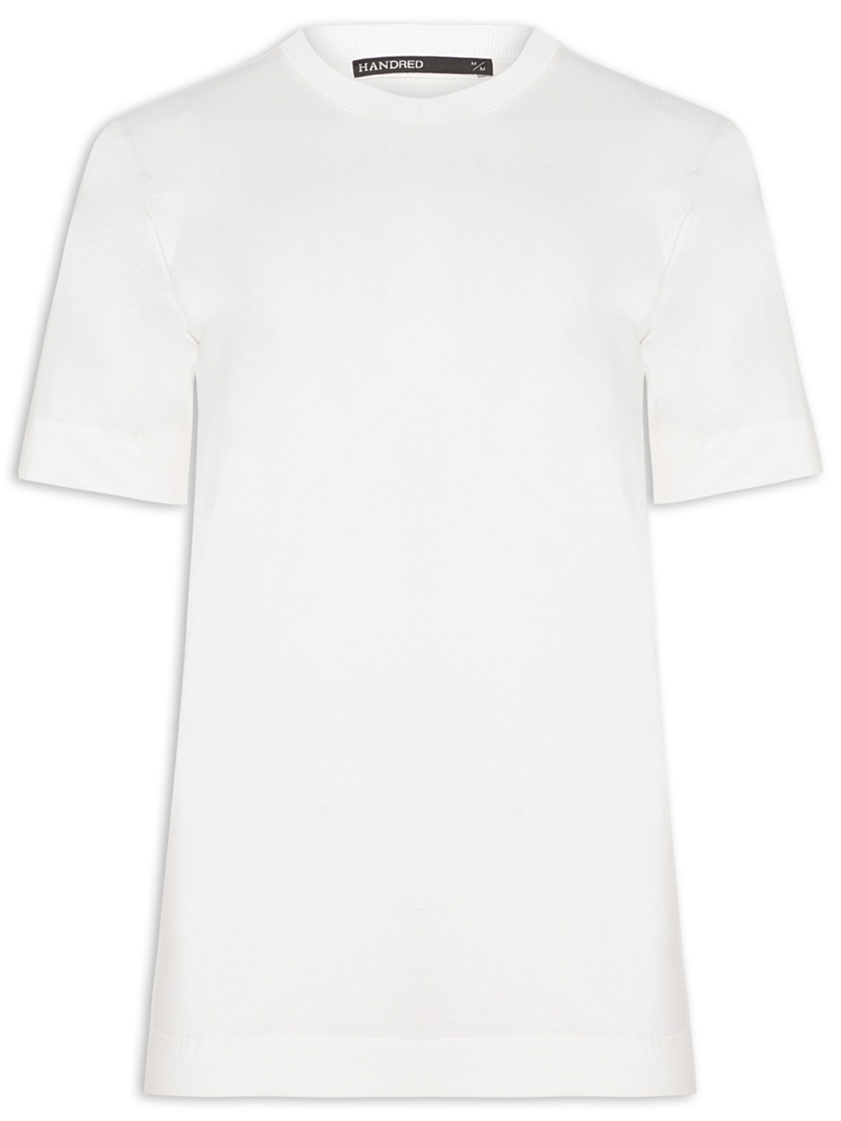 Camiseta Malha Manga Curta - Branco