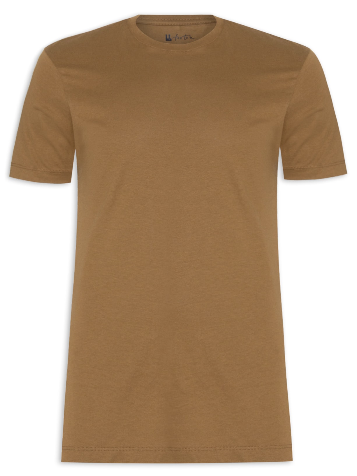 Camiseta Malha Pima - Marrom