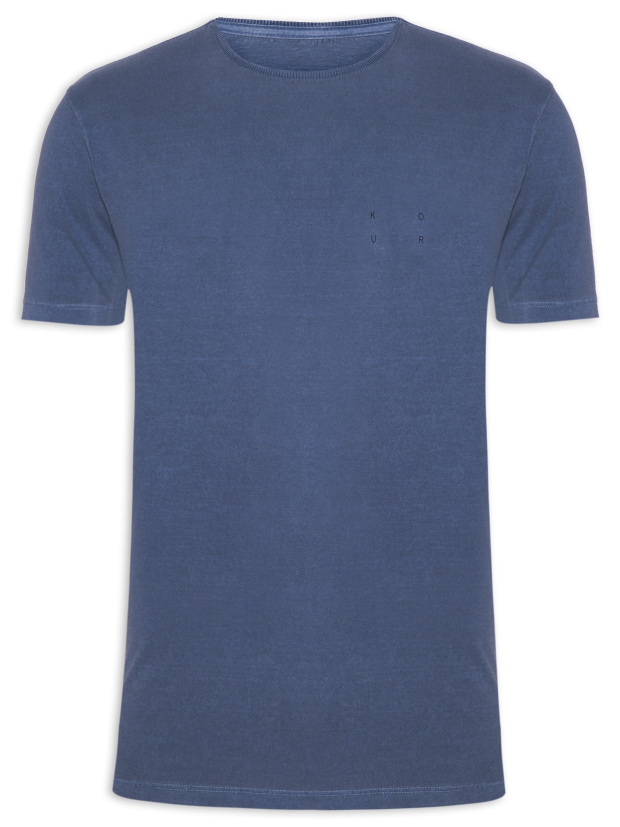 Camiseta Manga Curta - Azul