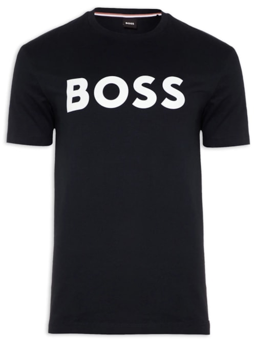 Camiseta Manga Curta Masculina Estampada Tiburt - Azul