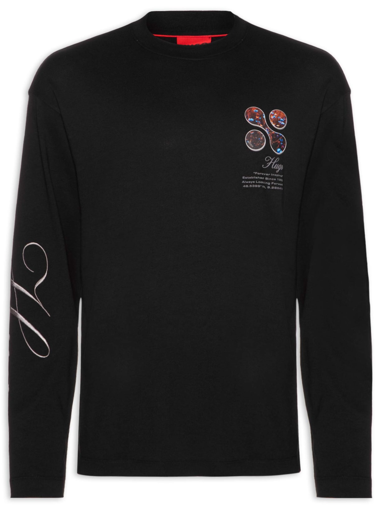 Camiseta Manga Longa Deaside - Preto