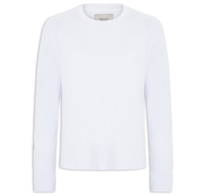 Camiseta Manga Longa Masculina Osk Snowb – Branco