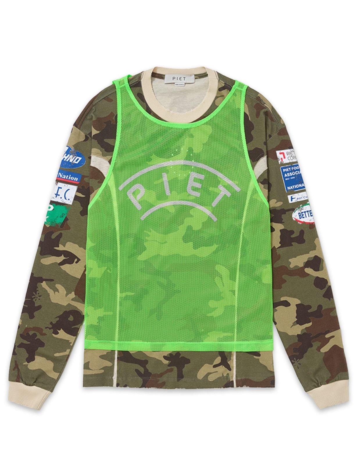 Camiseta Manga Longa Masculina - Verde