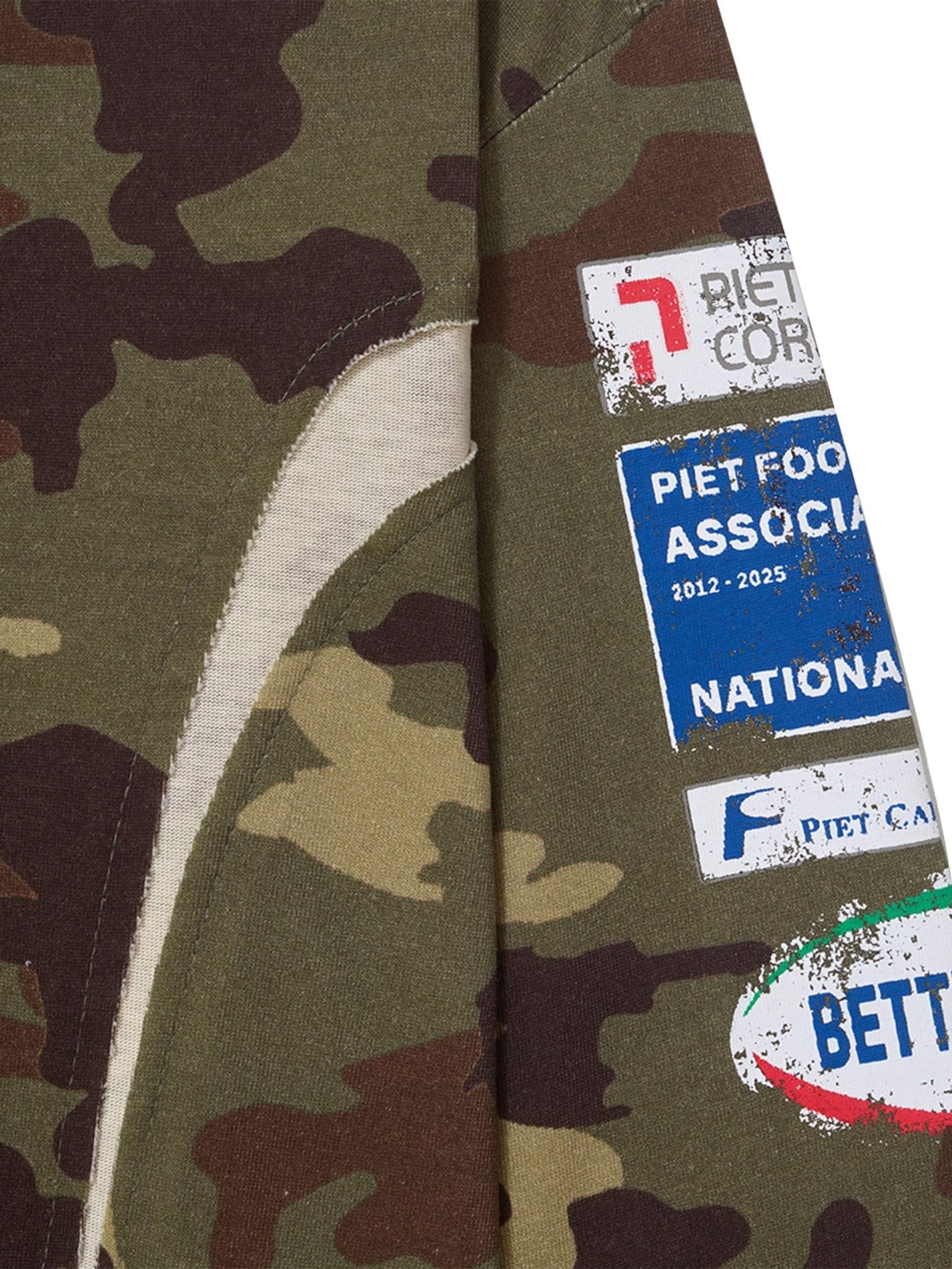 Camiseta Manga Longa Masculina Verde Piet