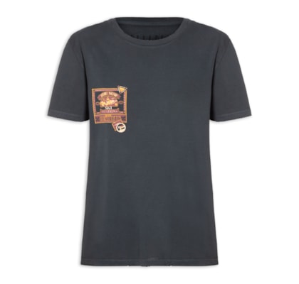 Camiseta Map Stoned - Cinza