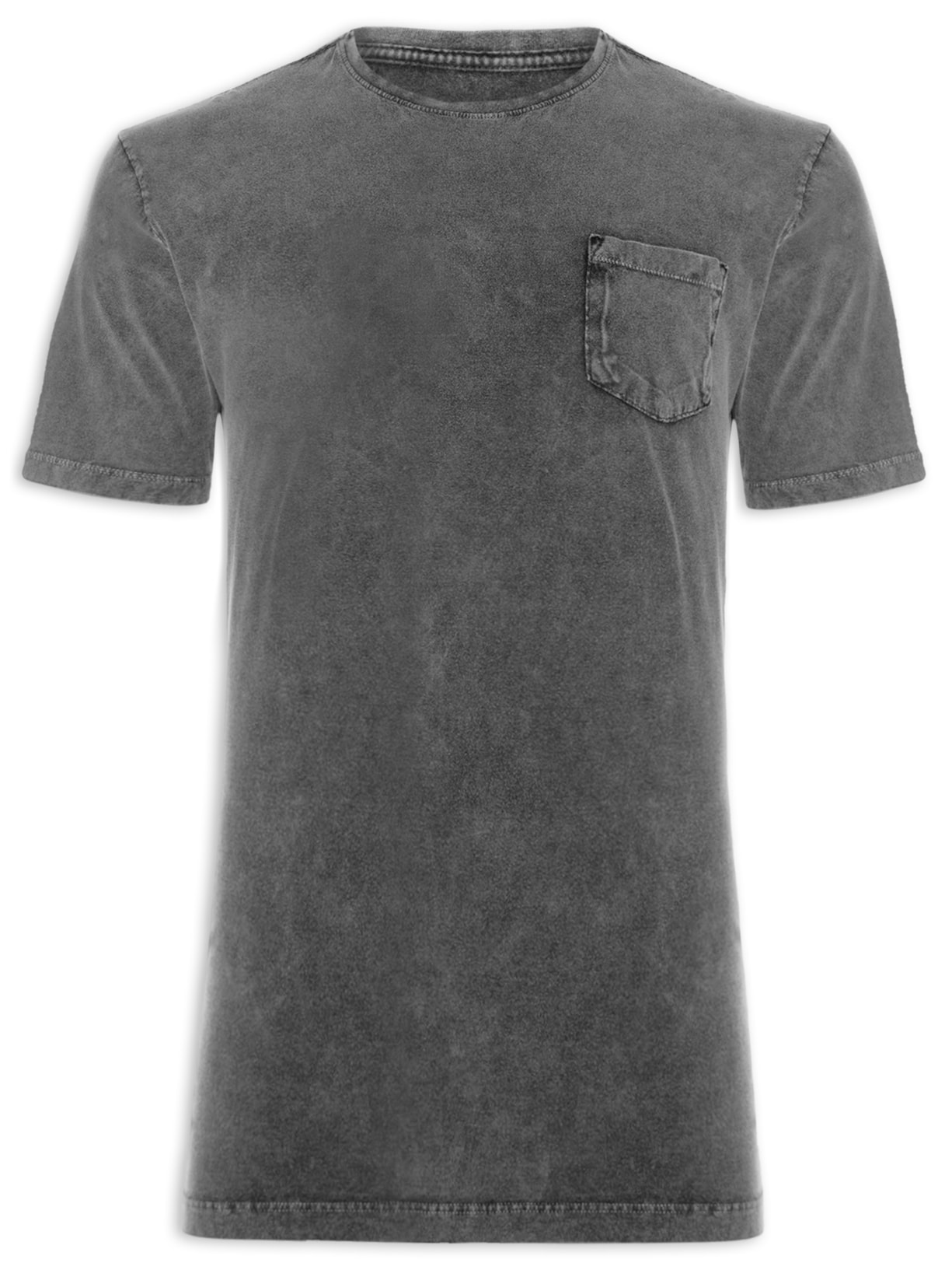 Camiseta Marmorizada Touch - Cinza