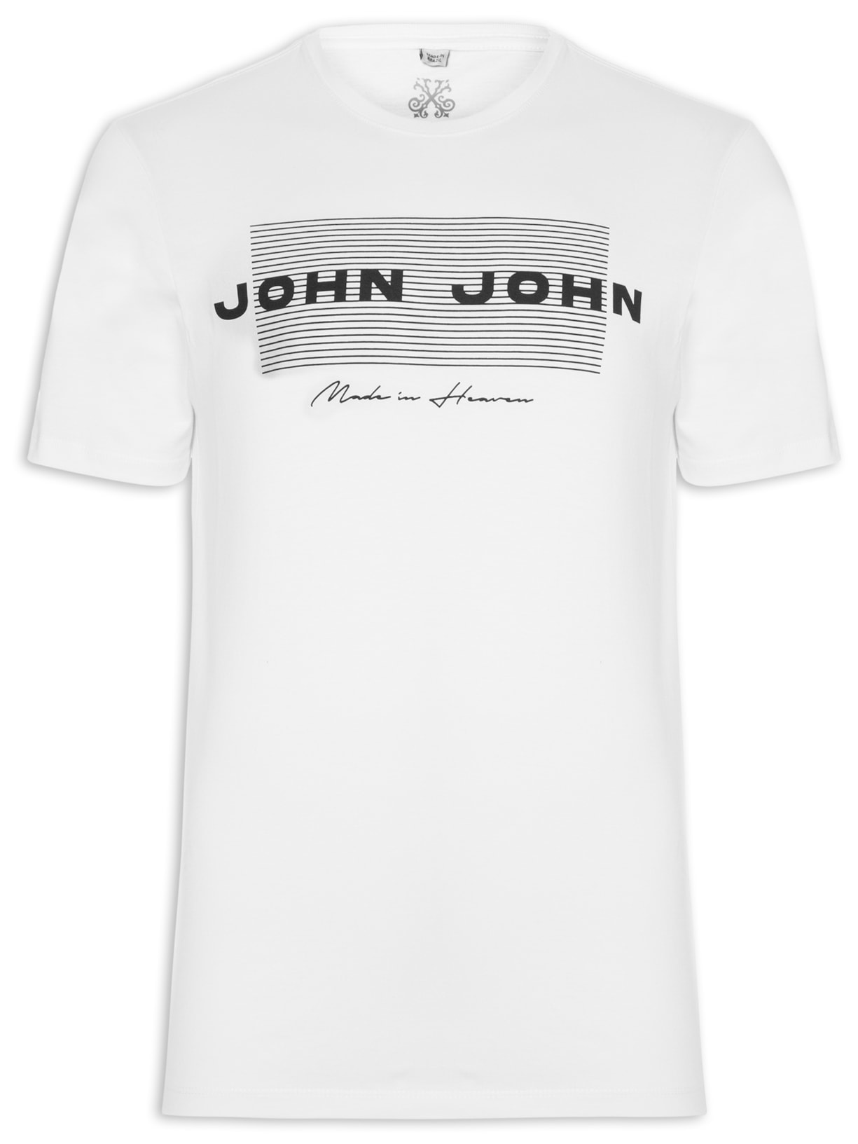 Camiseta Mascuiina Rg Estampada - Branco