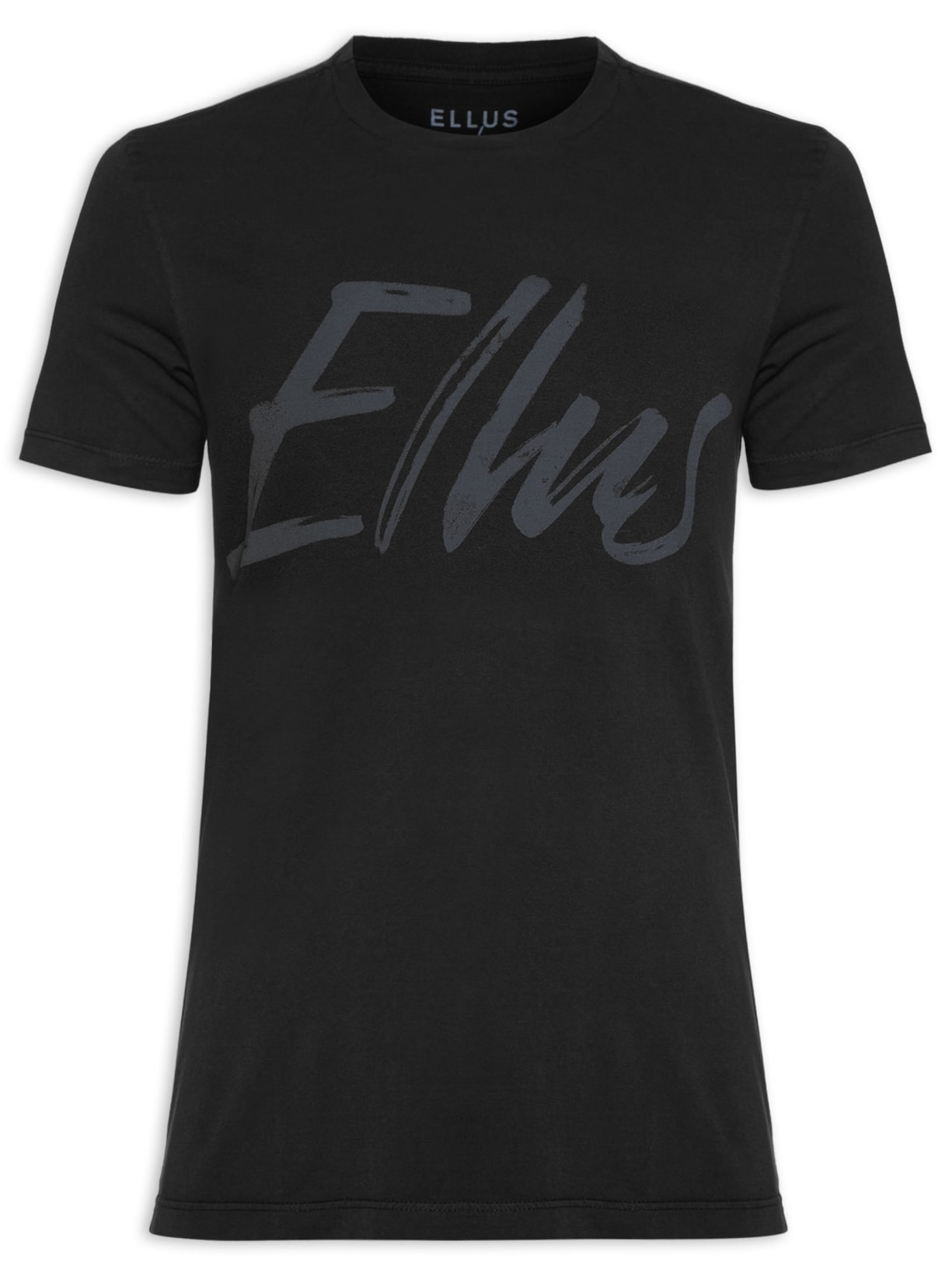 Camiseta Mascuilina Cotton Fine Maxi Classic - Preto