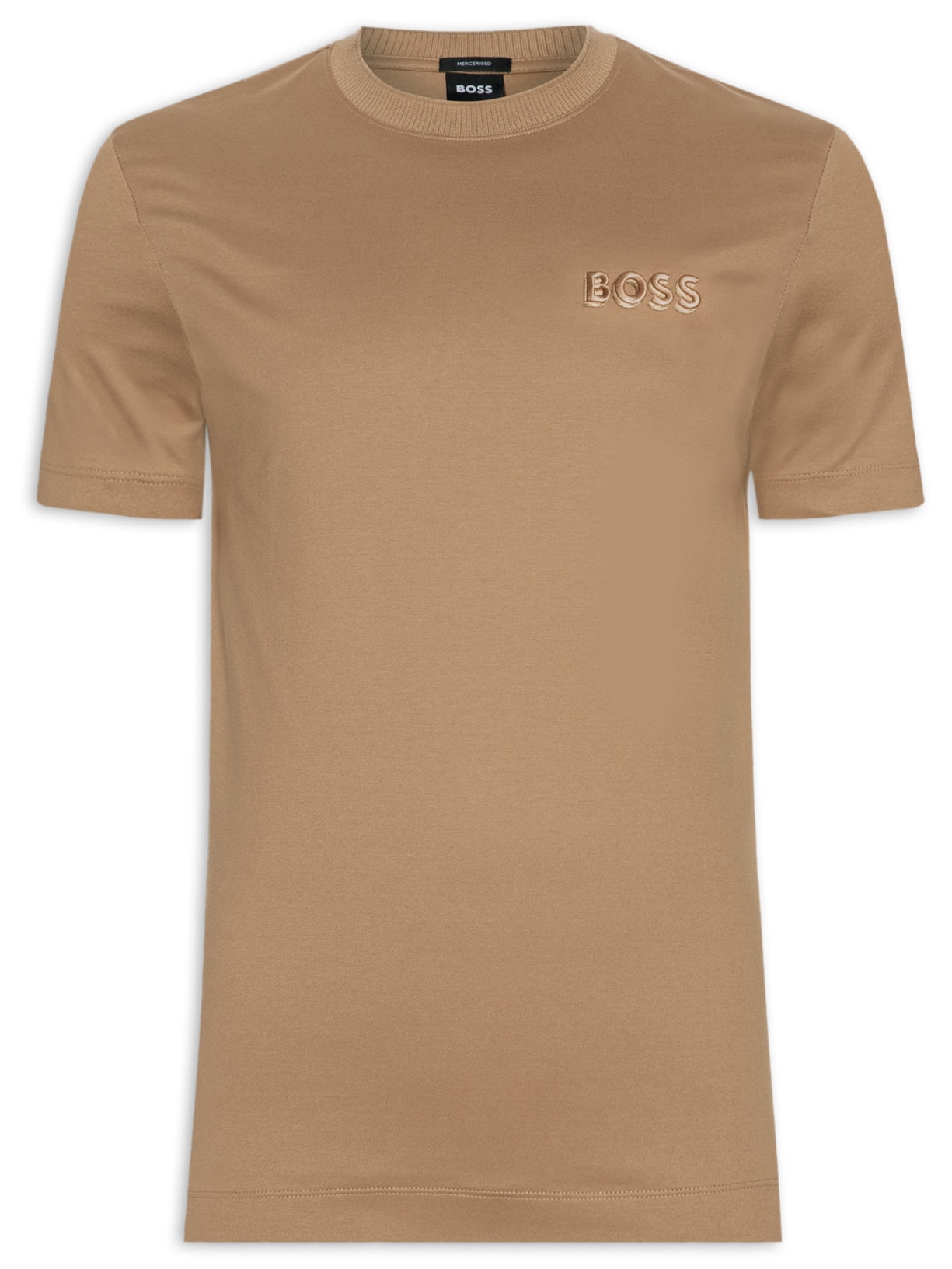 Camiseta Mascuina Tiburt - Marrom