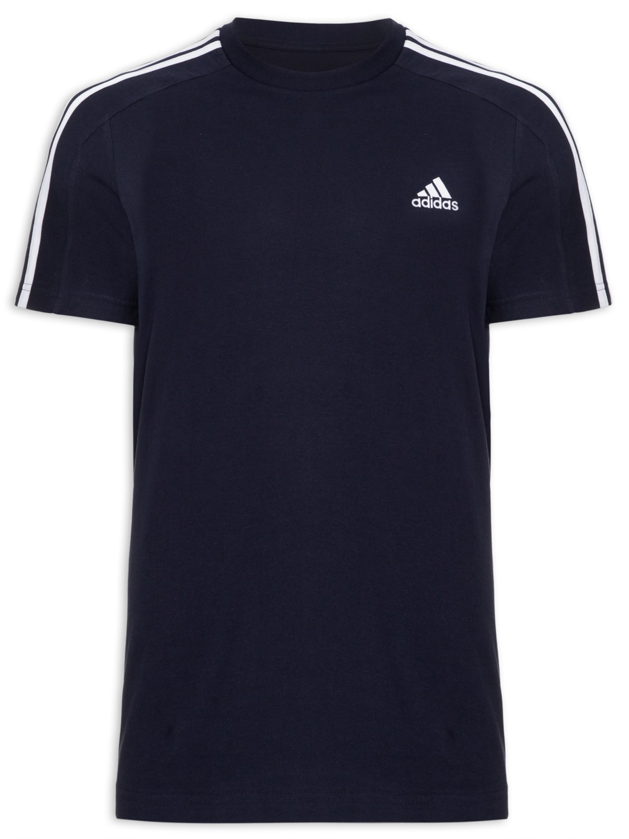 Camiseta Masculina 3 Stripes - Azul