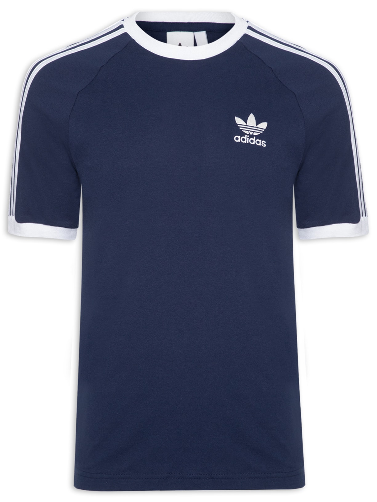 Camiseta Masculina 3 Stripes - Azul