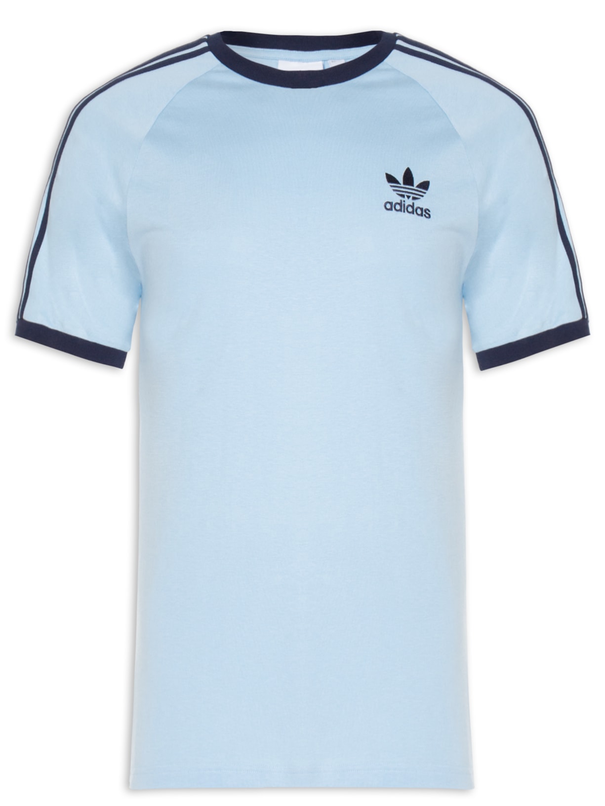 Camiseta Masculina 3 Stripes - Azul