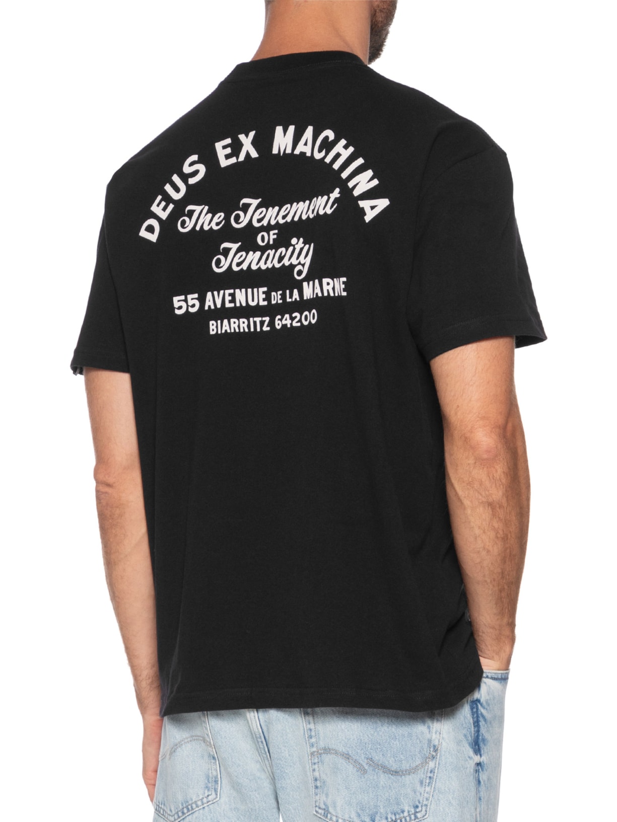 Camiseta Masculina 323 Rallyeye Preto Deus Ex Machina