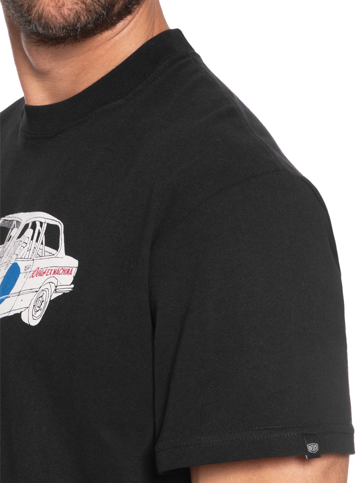 Camiseta Masculina 323 Rallyeye Preto Deus Ex Machina