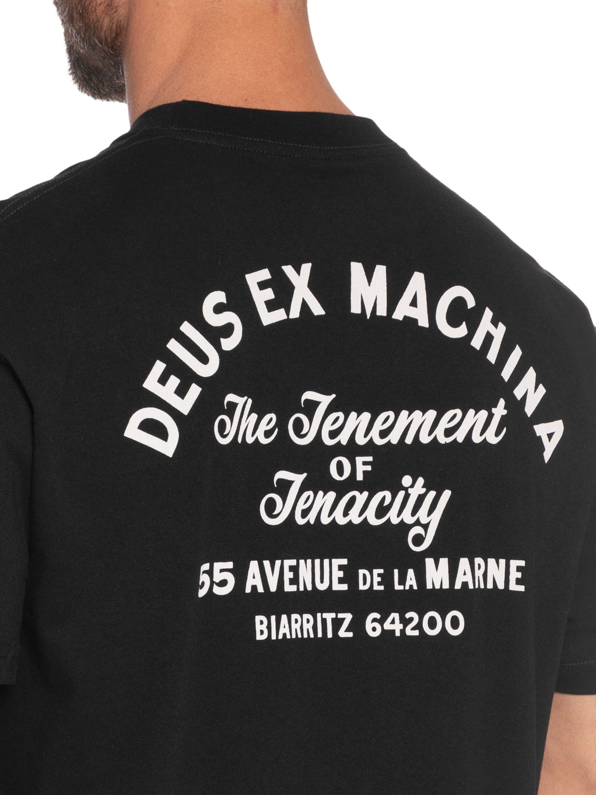 Camiseta Masculina 323 Rallyeye Preto Deus Ex Machina