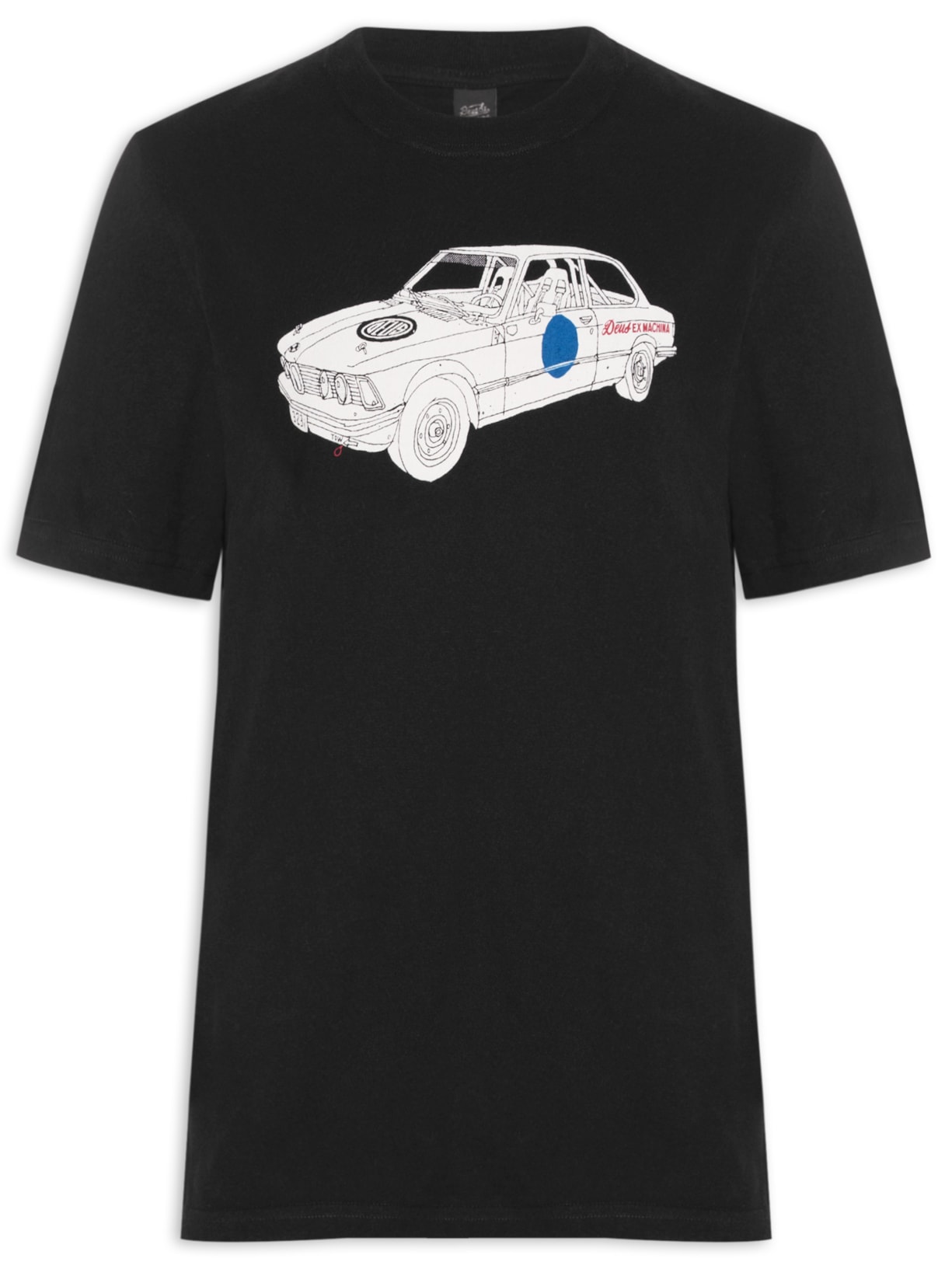 Camiseta Masculina 323 Rallyeye Preto Deus Ex Machina