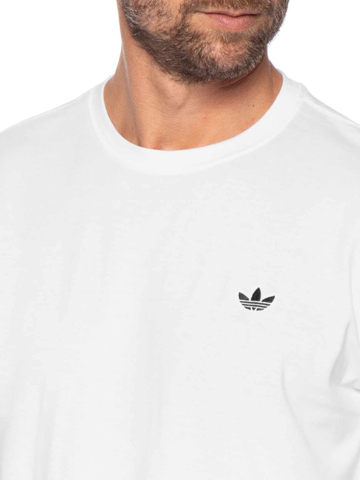 Camiseta Masculina 3S Branco Adidas Originals