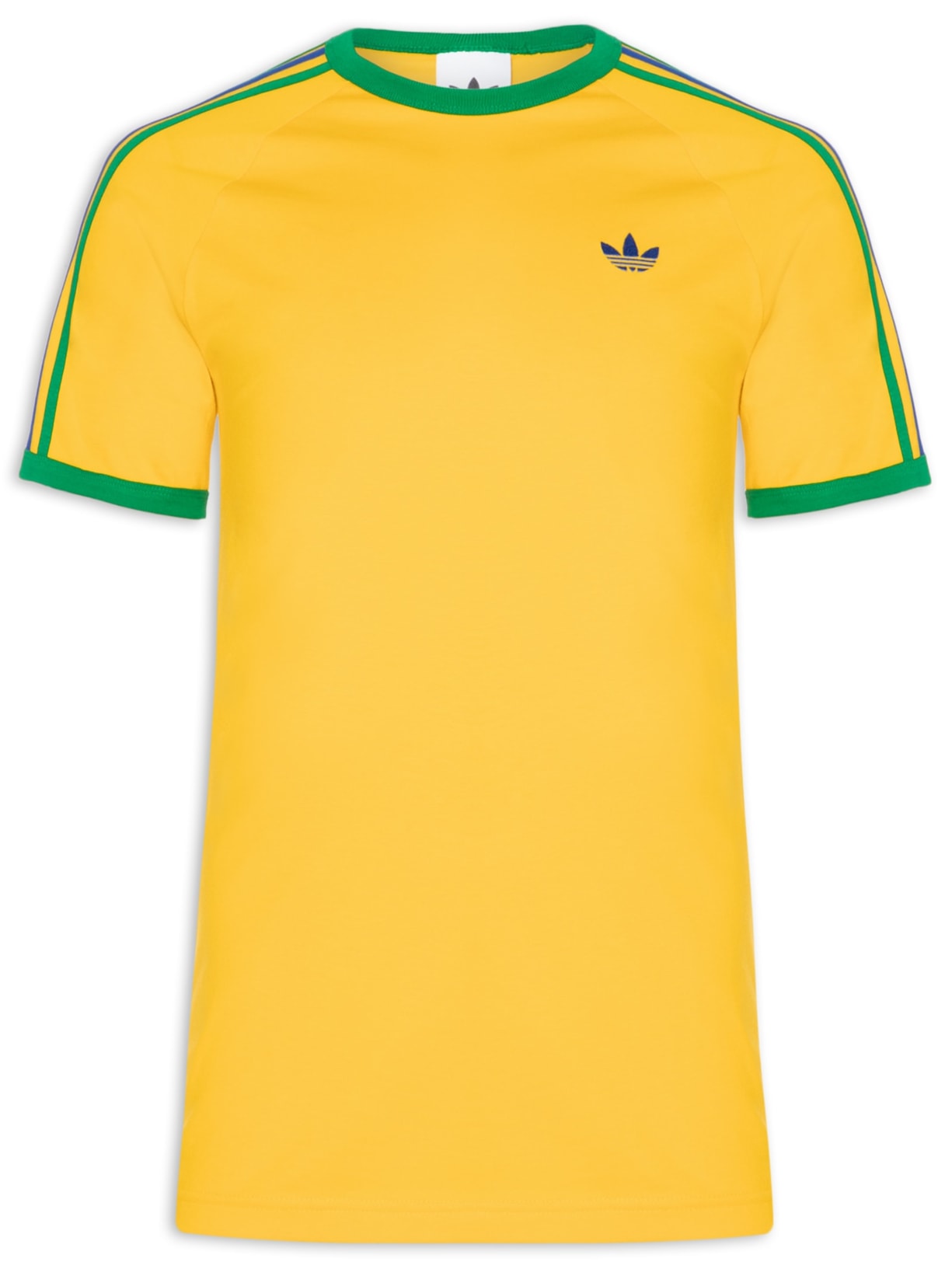 Camiseta Masculina 3S Tee Amarelo Adidas Originals