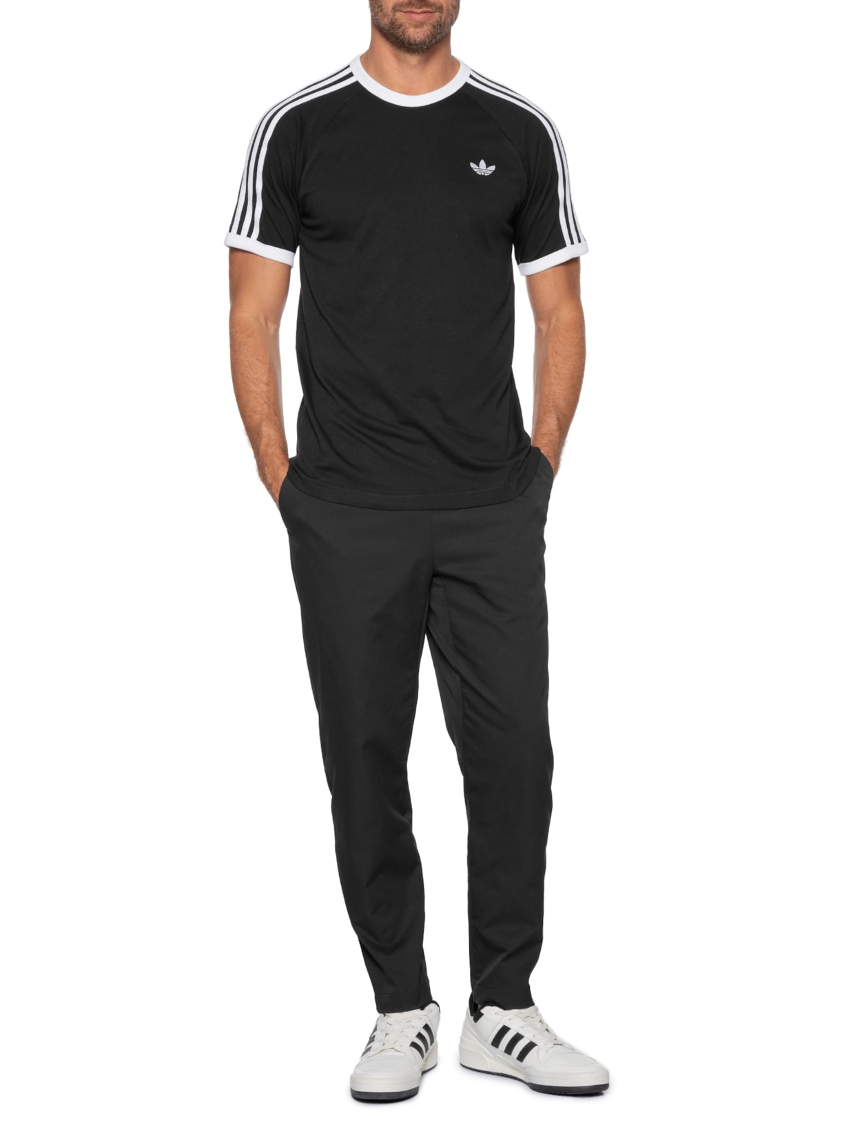 Camiseta Masculina 3S Tee Preto Adidas Originals
