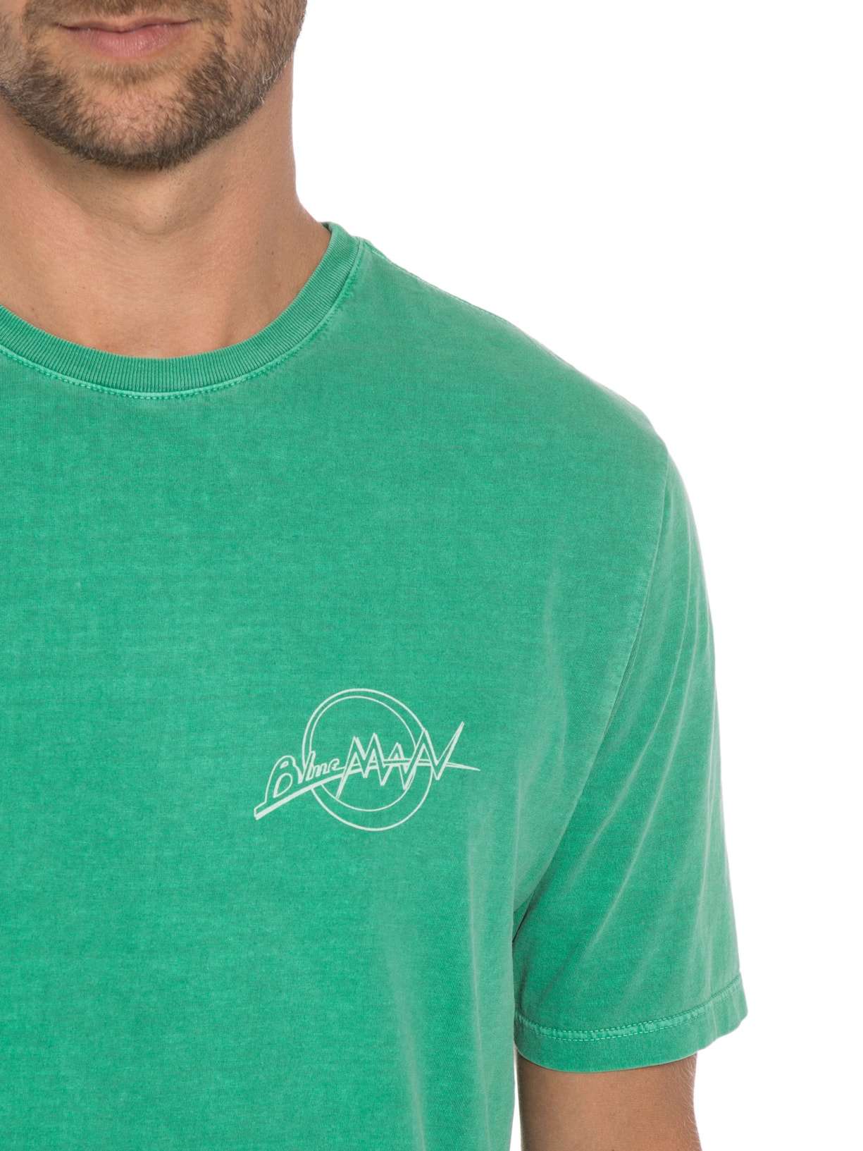 Camiseta Masculina 420 Verde Blueman