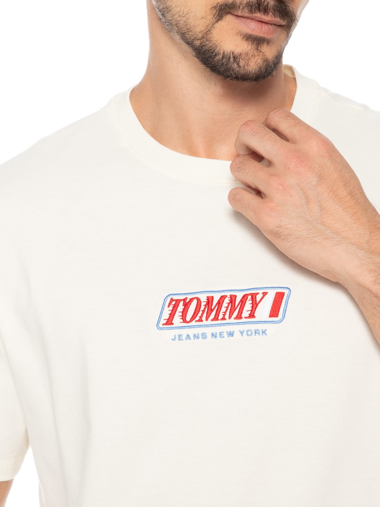 Camiseta Masculina 90's Vintage LA Branco Tommy Jeans