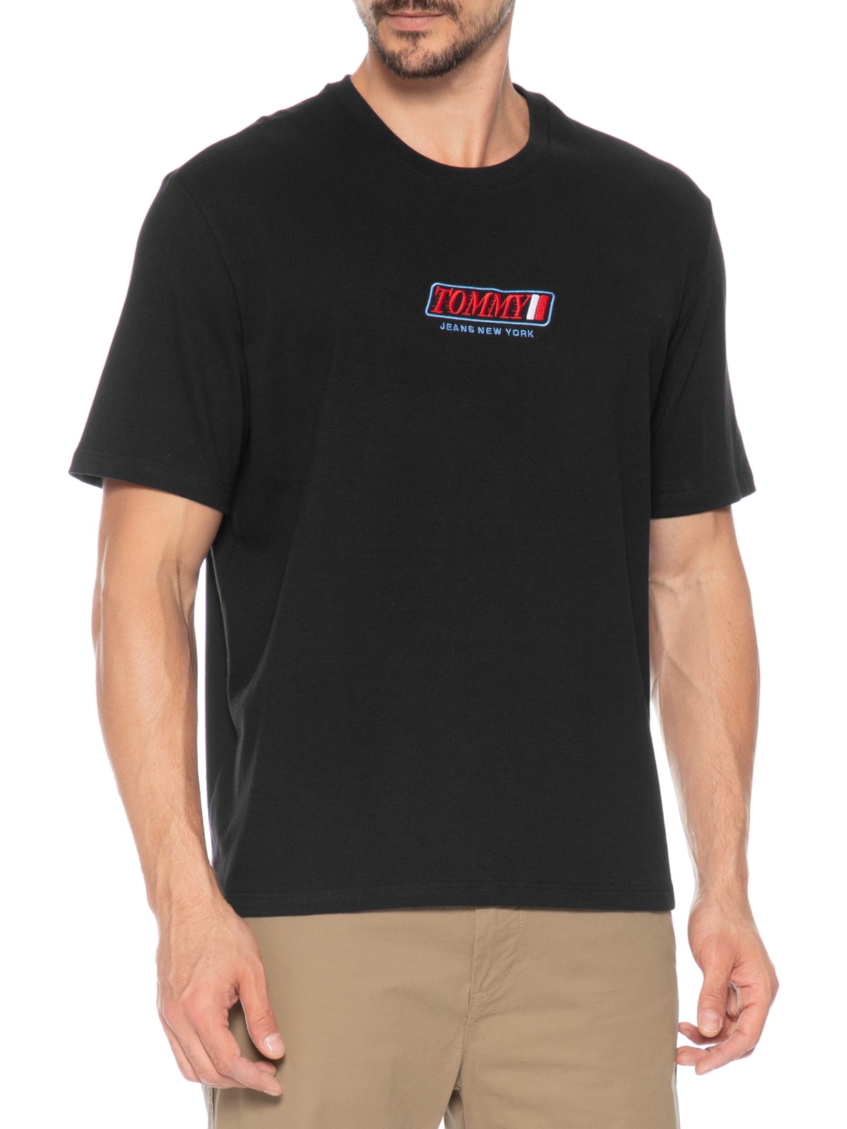 Camiseta Masculina 90's Vintage LA – Preto Tommy Jeans