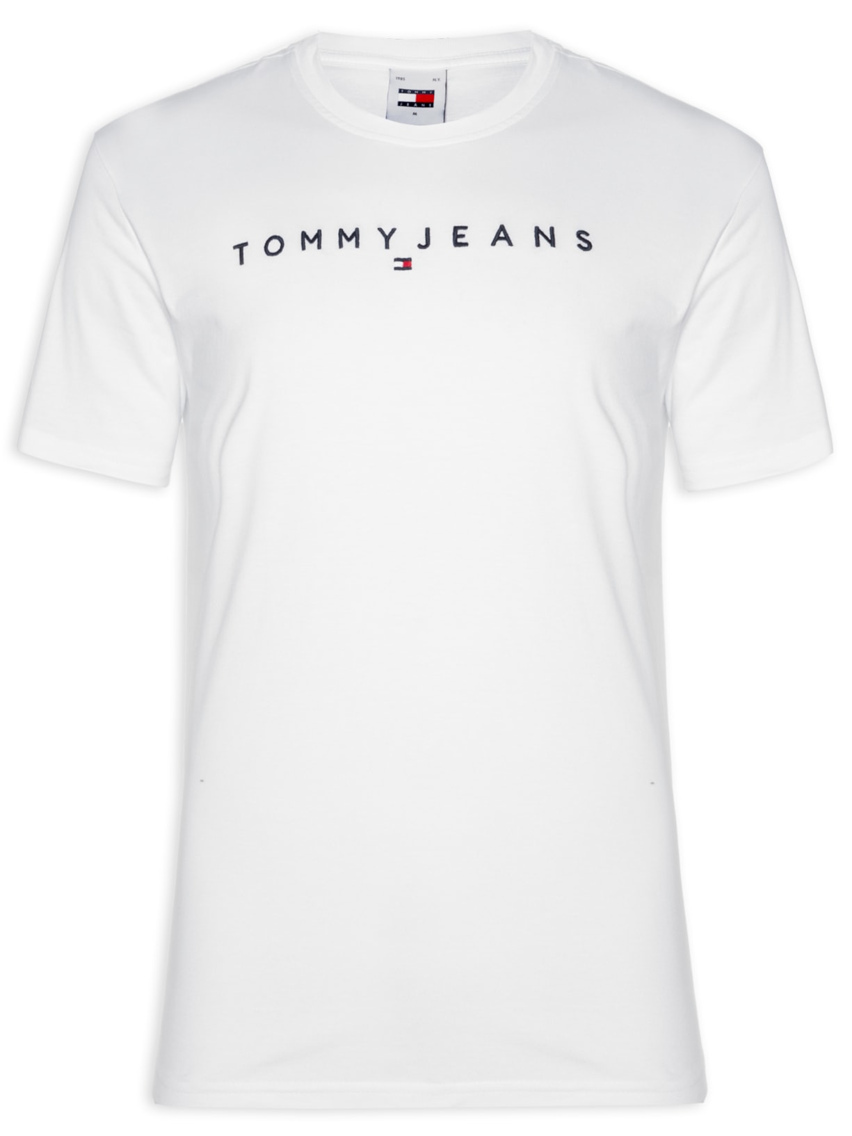 Camiseta Masculina AB TJM Reg Linear Logo Tee Ext - Branco