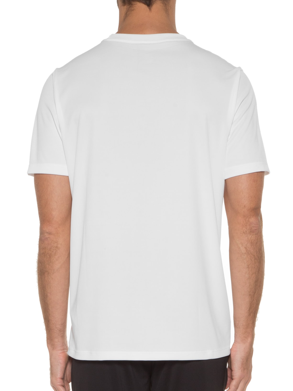 Camiseta Masculina Active Small Logo Tee Branco Puma