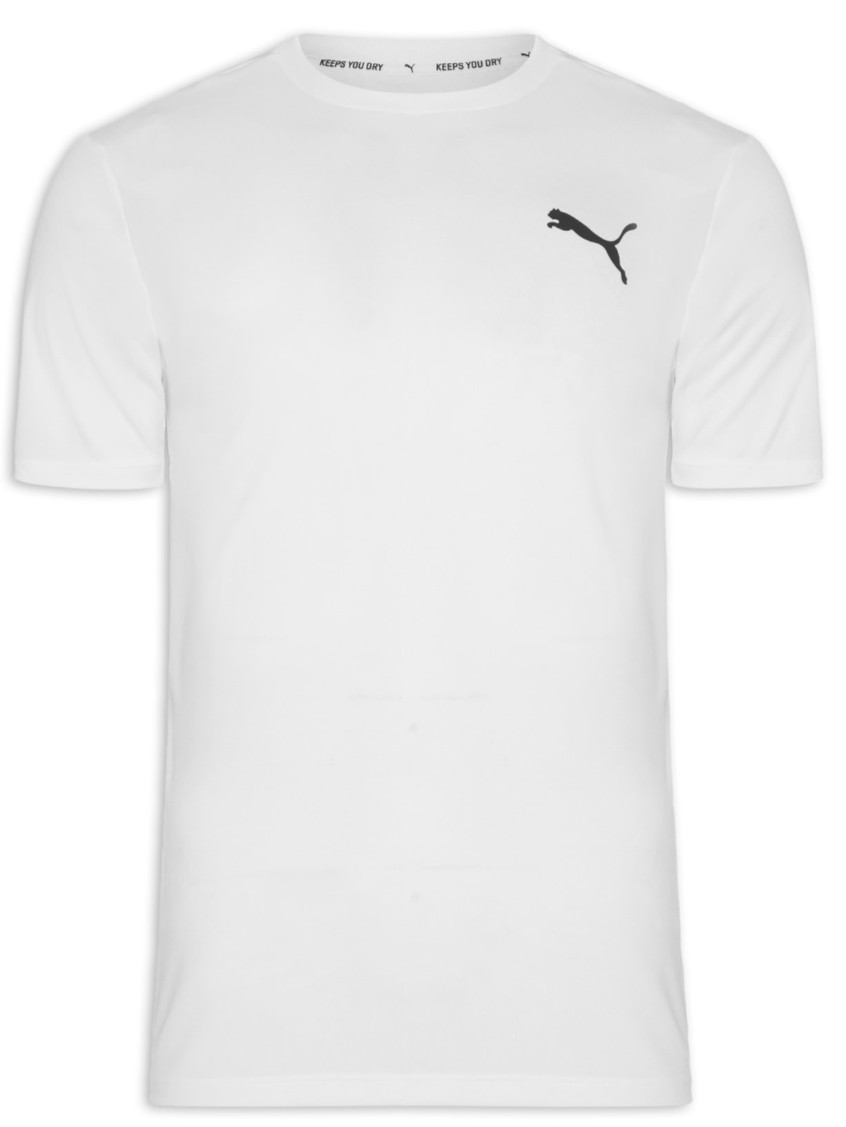 Camiseta Masculina Active Small Logo Tee - Branco