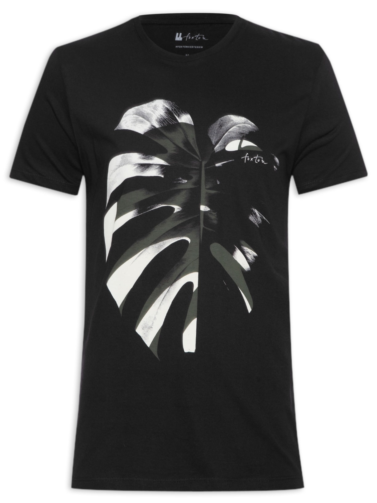 Camiseta Masculina Adam - Preto
