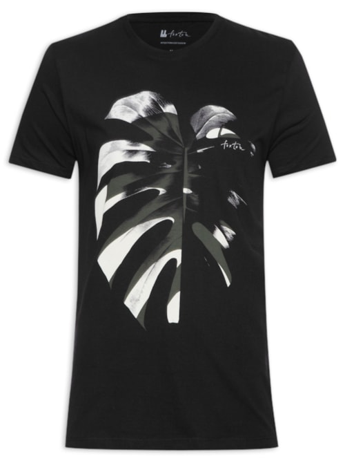 Camiseta Masculina Adam - Preto