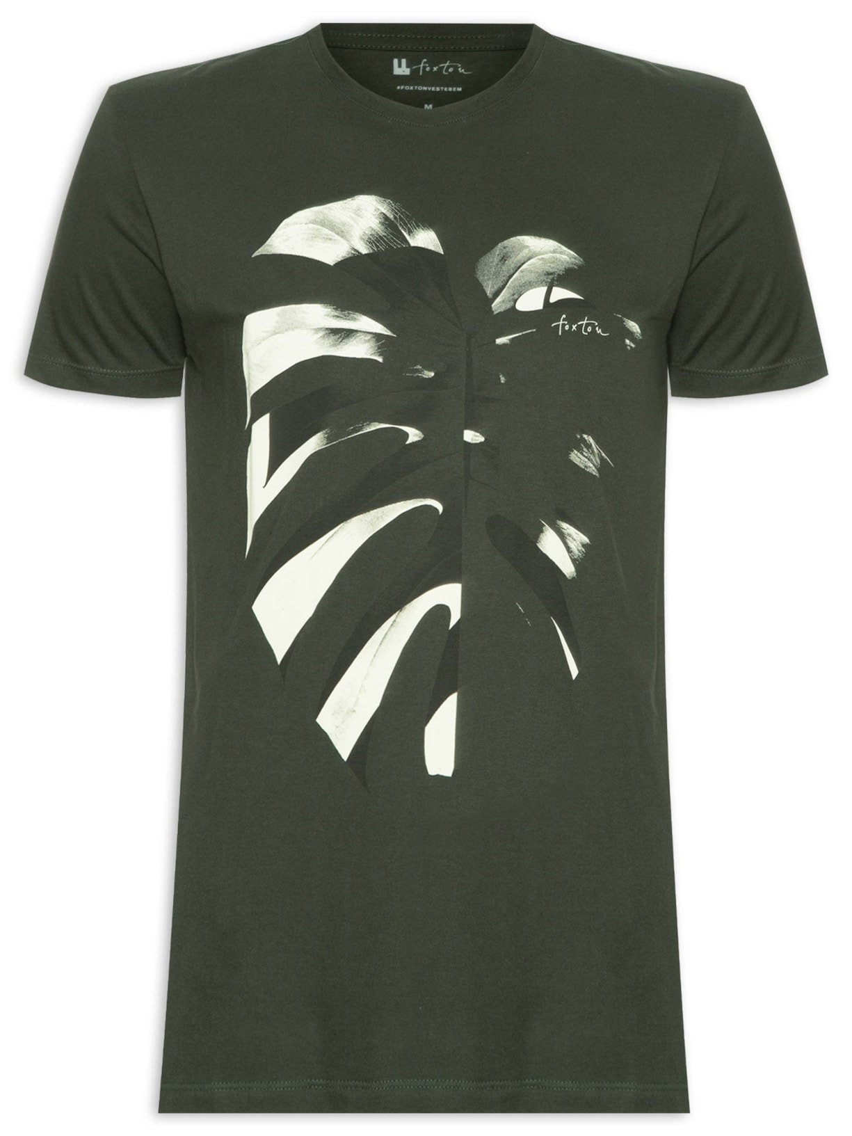 Camiseta Masculina Adam Verde Foxton