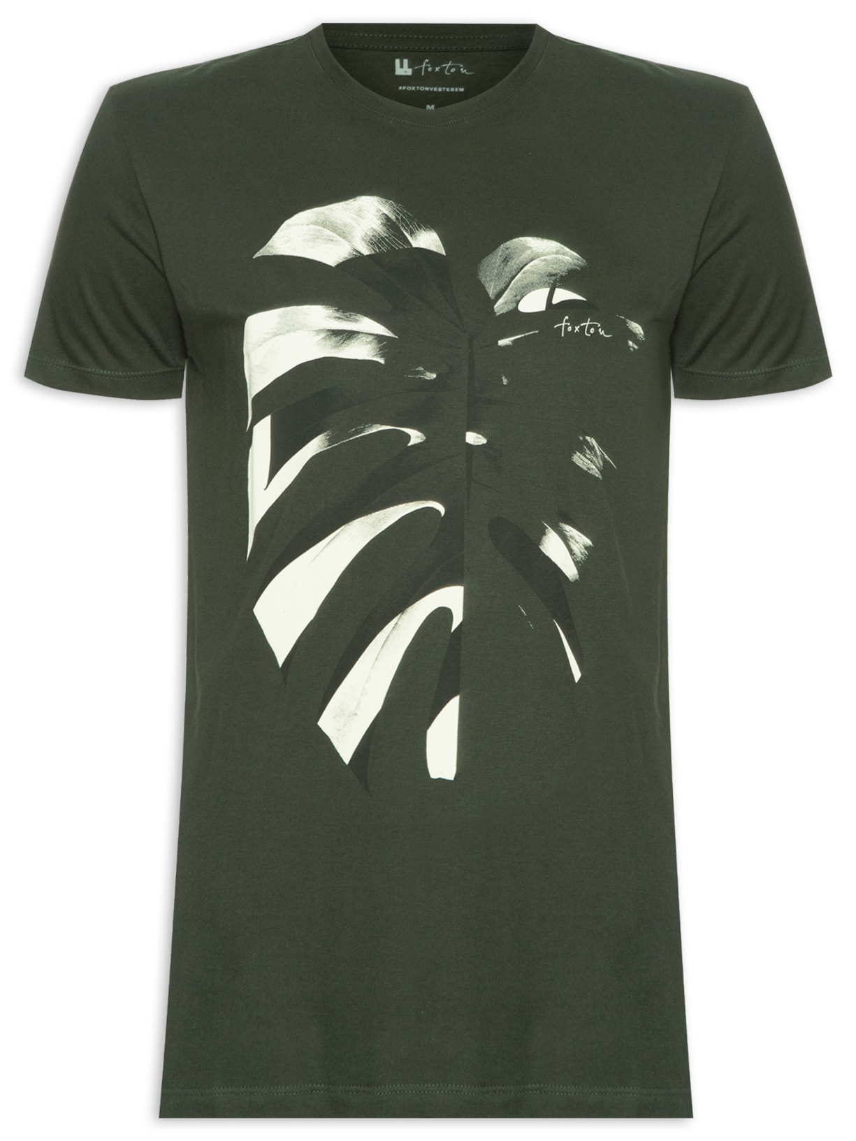 Camiseta Masculina Adam - Verde