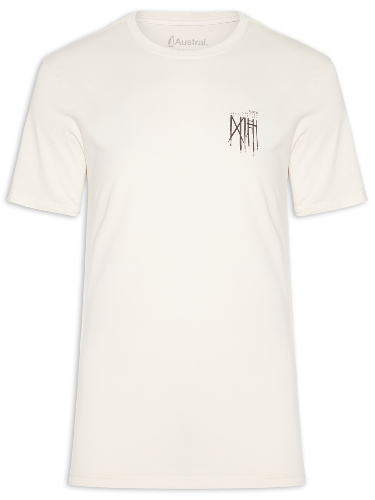Camiseta Masculina Adapt - Bege